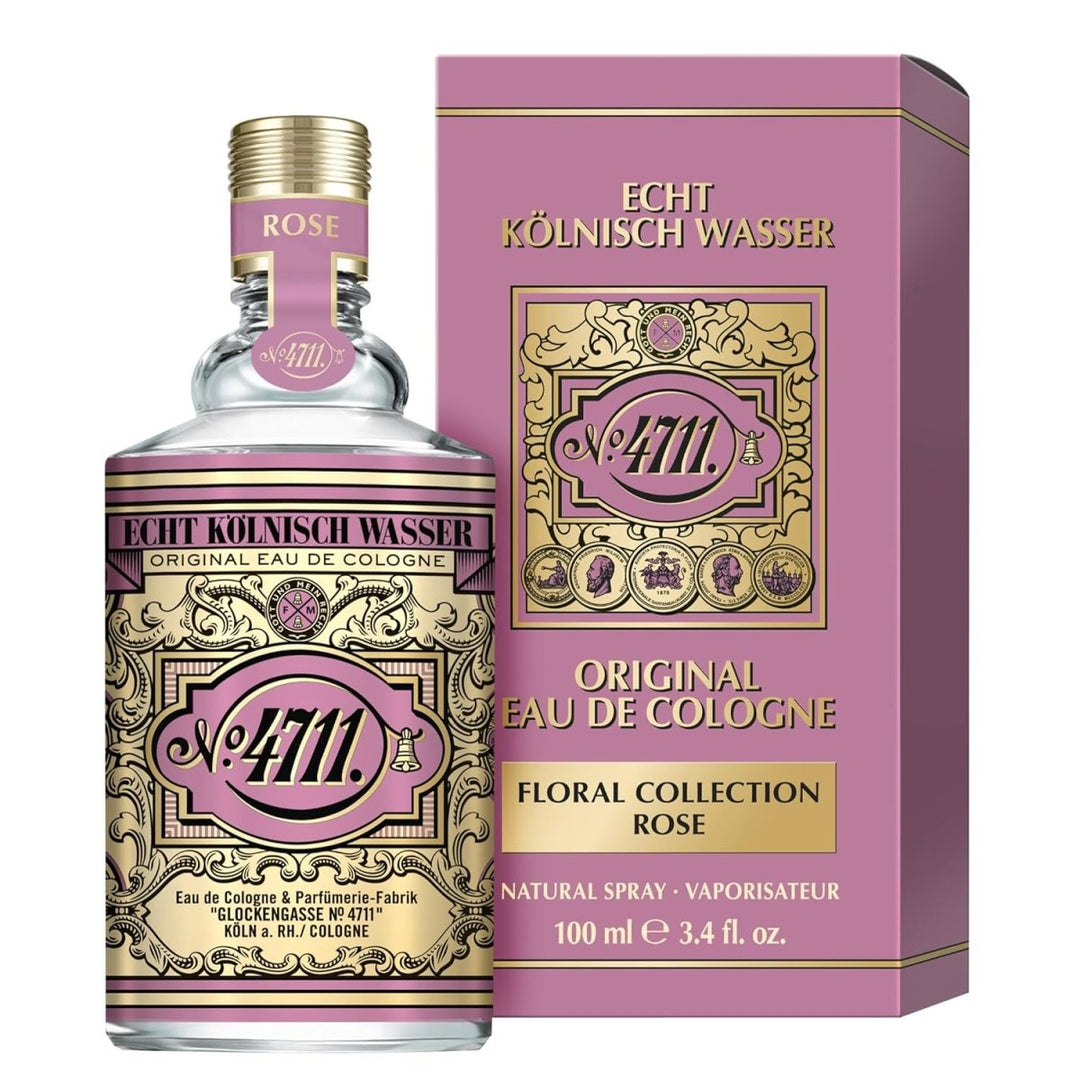 4711 Floral Rose Eau De Cologne 100ml - Fragrance London