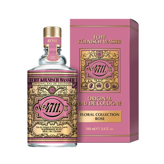 4711 Floral Rose Eau De Cologne 100ml - Fragrance London