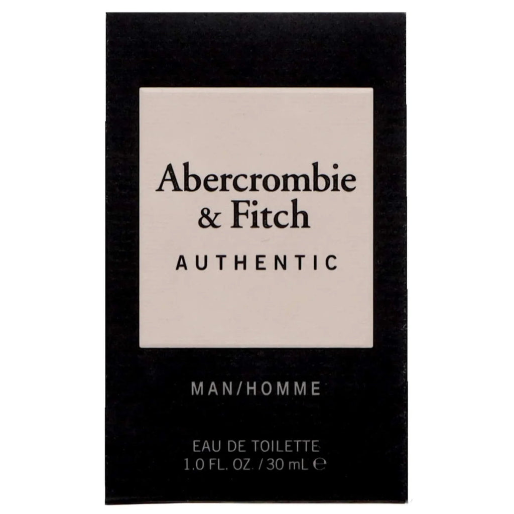 Abercrombie & Fitch Authentic Man Eau De Toilette Spray 30ml - Fragrance London