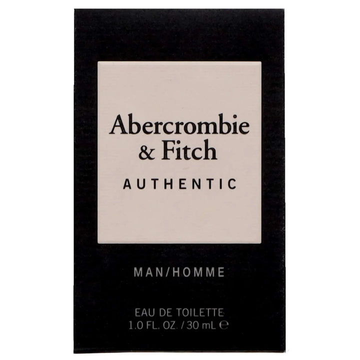 Abercrombie & Fitch Authentic Man Eau De Toilette Spray 30ml - Fragrance London