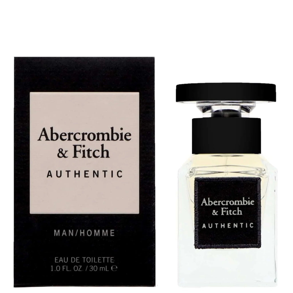 Abercrombie & Fitch Authentic Man Eau De Toilette Spray 30ml - Fragrance London