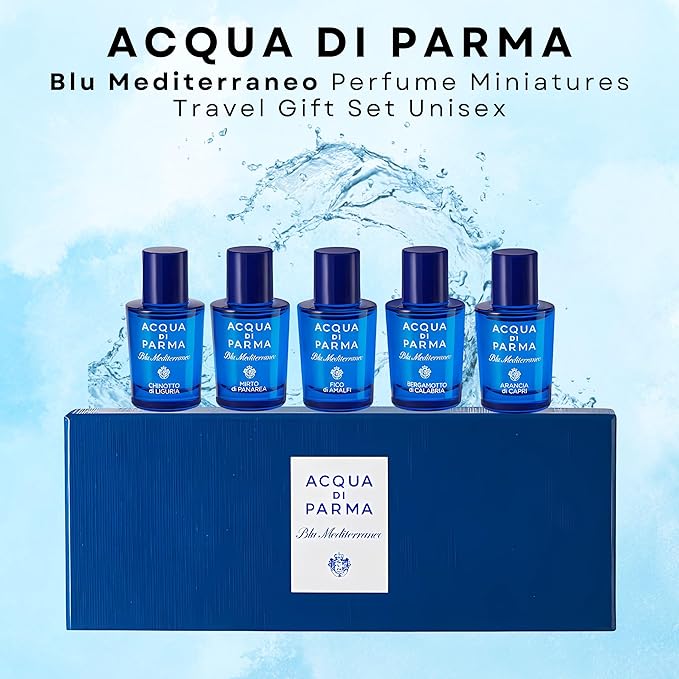 Acqua Di Parma Blu Mediterraneo Mini Gift Set (5 Pieces) - Fragrance London