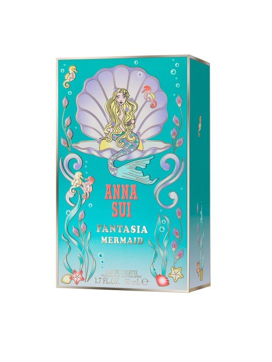Anna Sui Fantasia Mermaid Eau De Toilette Spray 50ml - Fragrance London