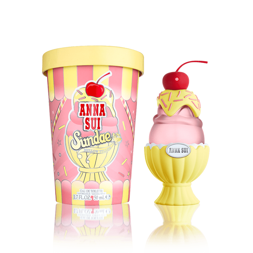 Anna Sui Sundae Mellow Yellow Eau De Toilette Spray 50ml - Fragrance London