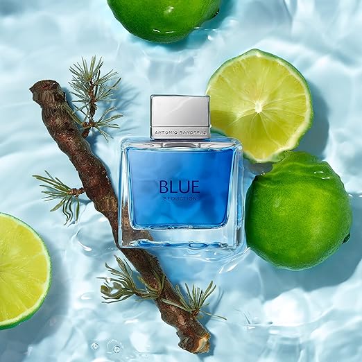 Antonio Banderas Blue Seduction Eau De Toilette Spray 200ml - Fragrance London