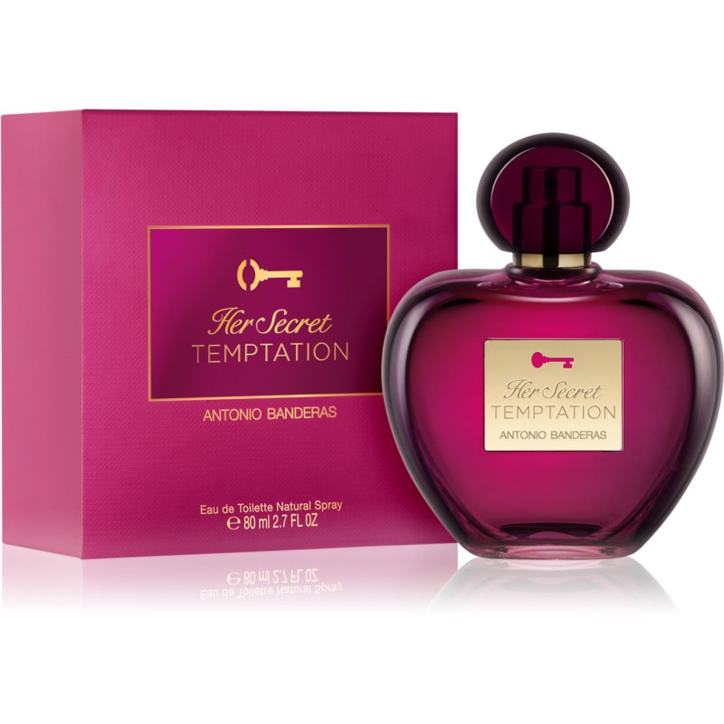 Antonio Banderas Her Secret Temptation Eau De Toilette Spray 80ml - Fragrance London