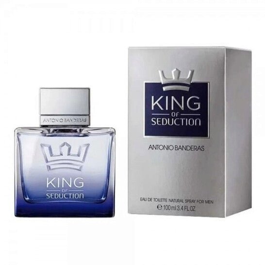 Antonio Banderas King of Seduction Eau De Toilette Spray 100ml - Fragrance London