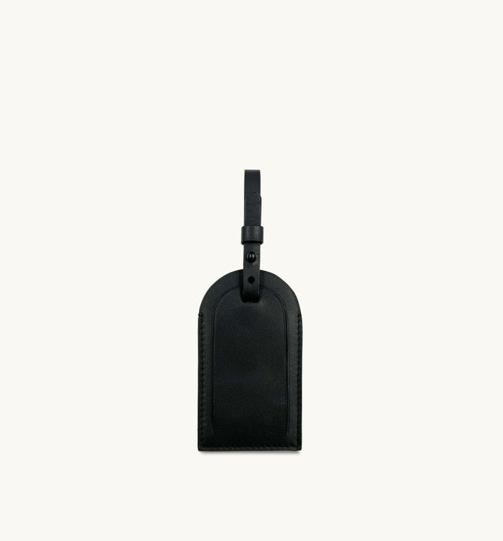 Apatchy London The Black Leather Luggage Tag - Fragrance London
