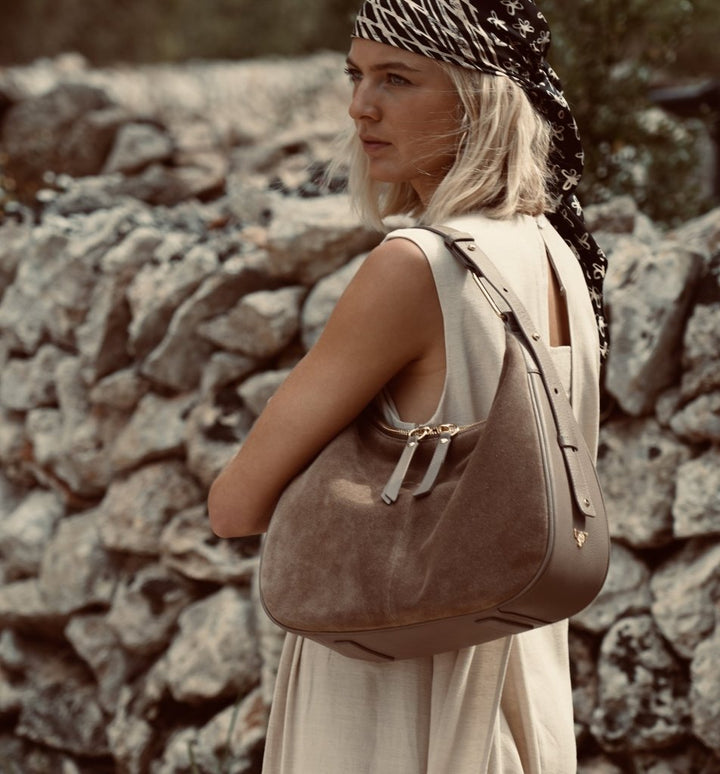 Apatchy London The Charlie Suede Bag - Fragrance London