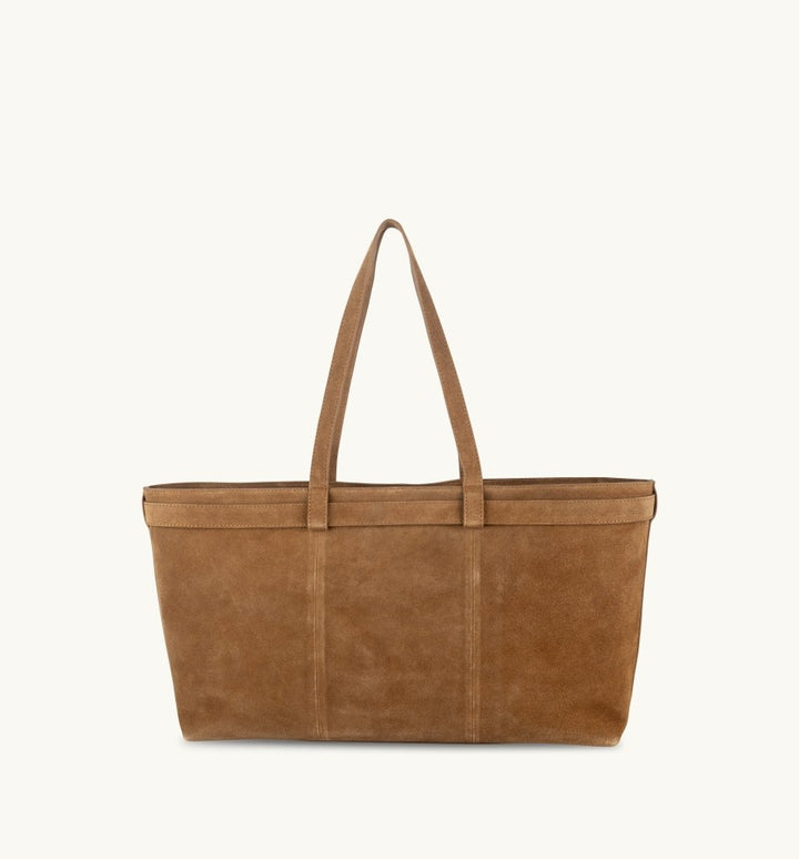 Apatchy London The East West Suede Tote Bag - Fragrance London