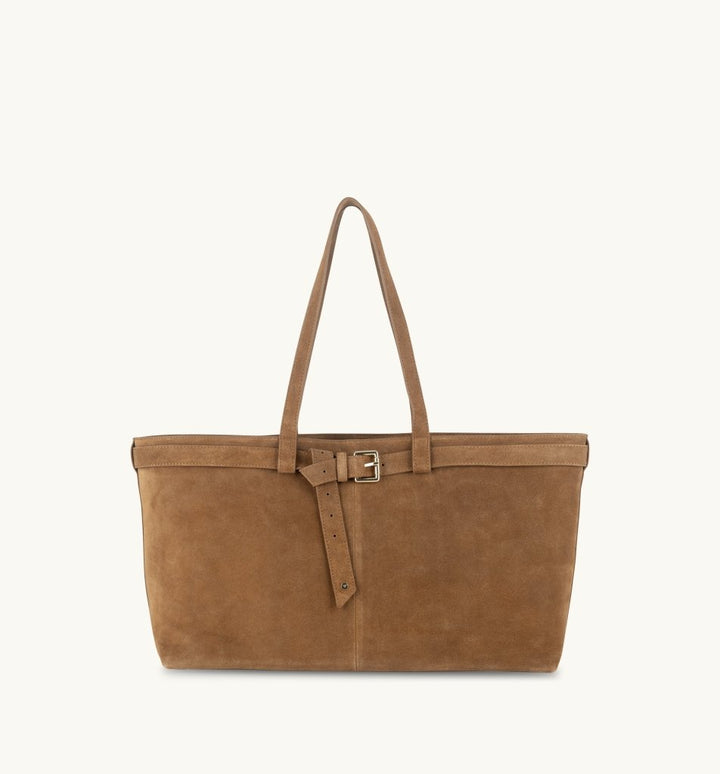 Apatchy London The East West Suede Tote Bag - Fragrance London