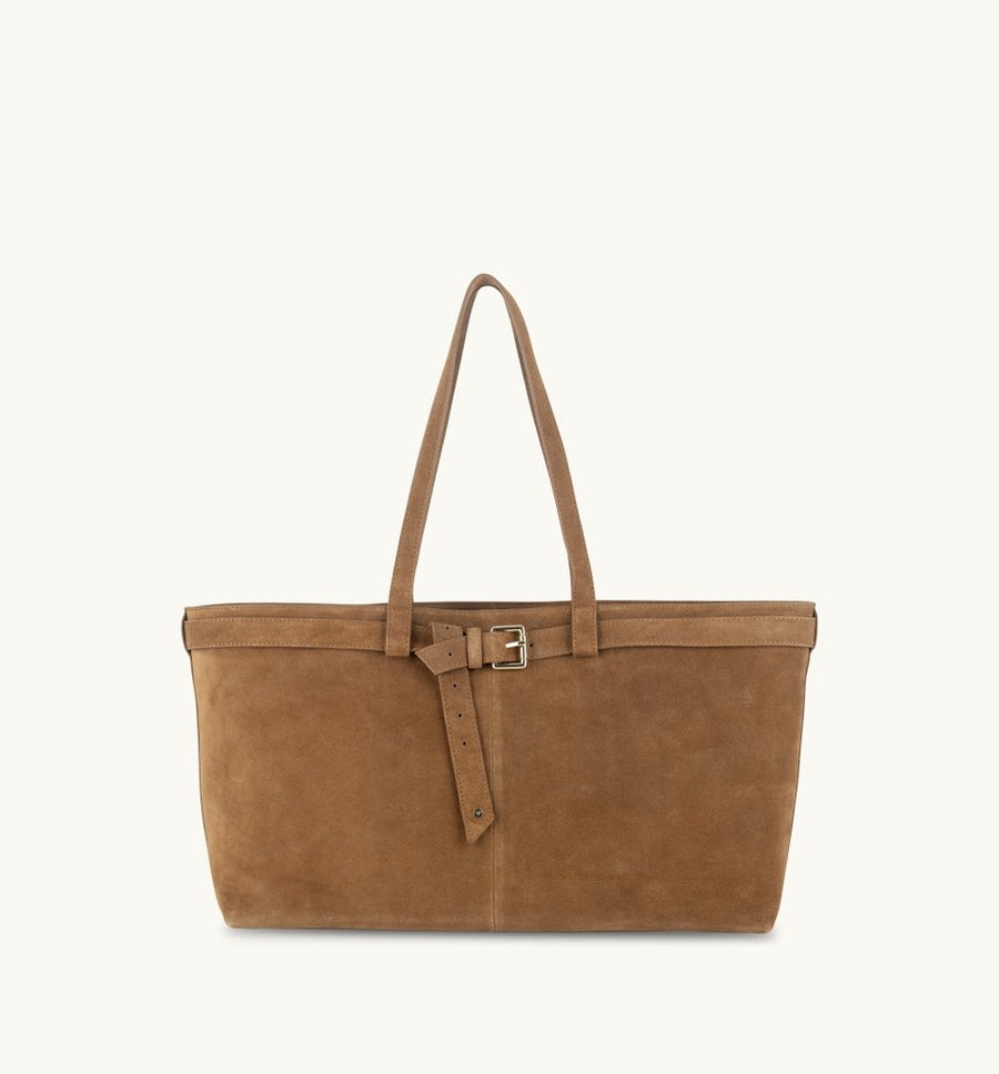Apatchy London The East West Suede Tote Bag - Fragrance London