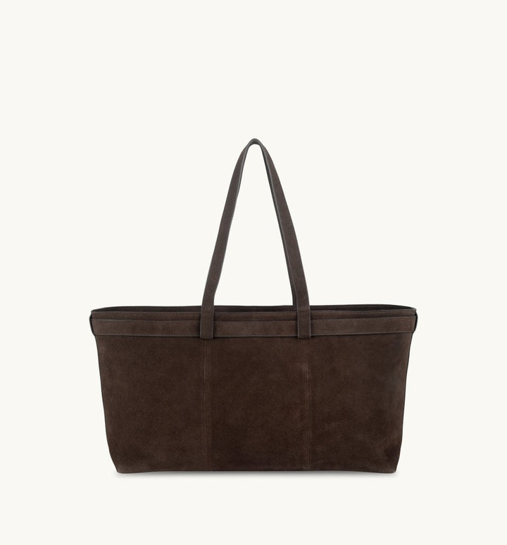 Apatchy London The East West Suede Tote Bag - Fragrance London