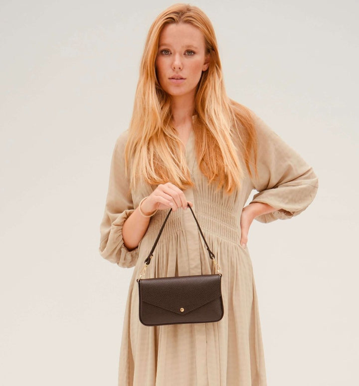 Apatchy London The Munro Leather Shoulder Bag - Fragrance London