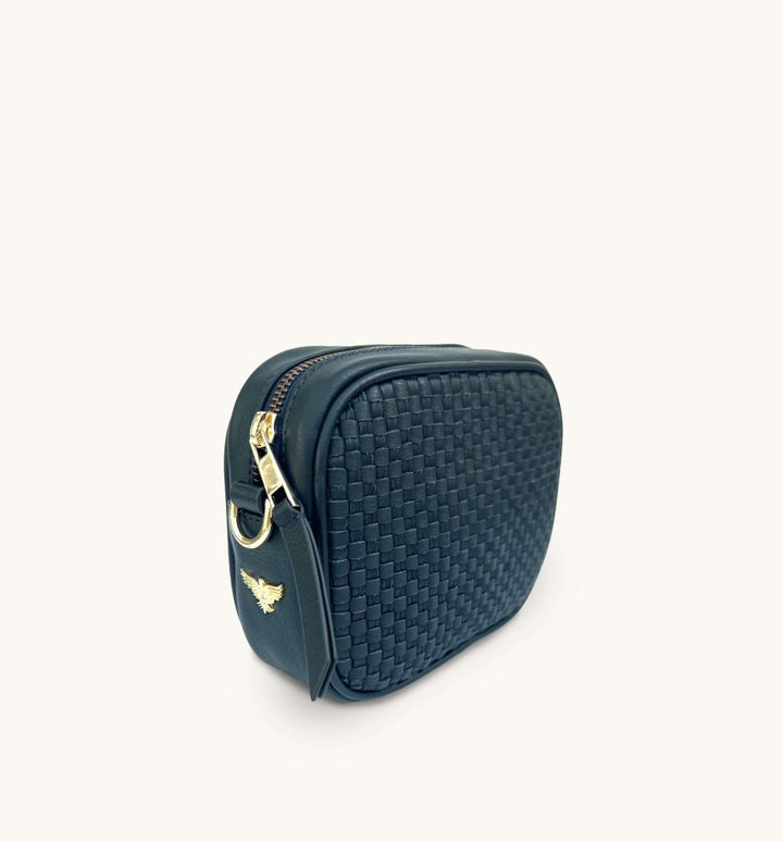 Apatchy London The Penelope Woven Leather Camera Bag - Fragrance London