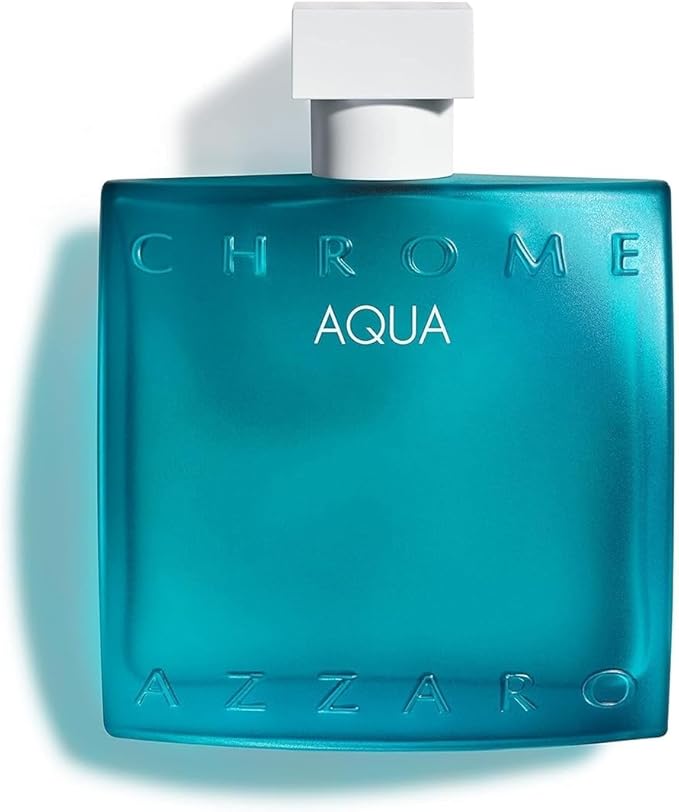 Azzaro Chrome Aqua Eau De Toilette Spray 100ml - Fragrance London