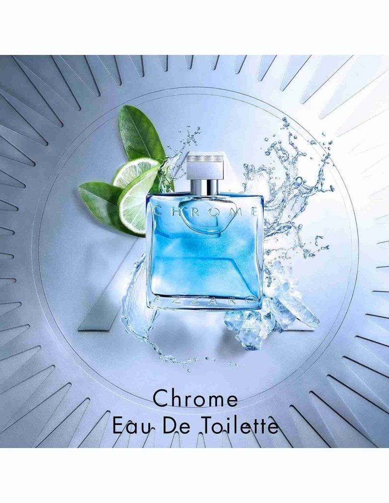 Azzaro Chrome Eau De Toilette Spray 100ml - Fragrance London