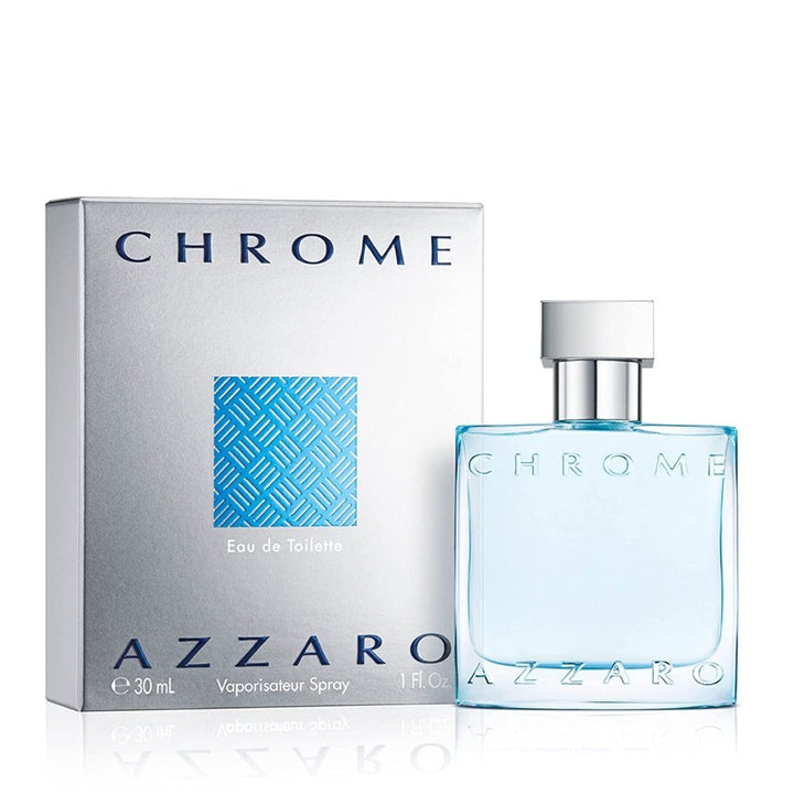 Azzaro Chrome Eau De Toilette Spray 30ml - Fragrance London