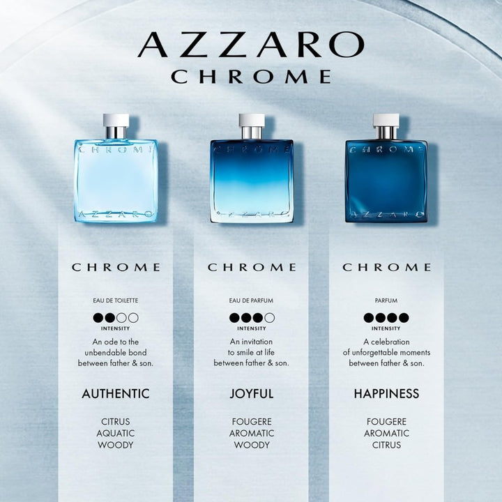 Azzaro Chrome Eau De Toilette Spray 30ml - Fragrance London