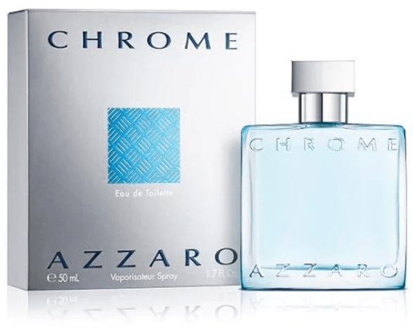 Azzaro Chrome Eau De Toilette Spray 50ml - Fragrance London