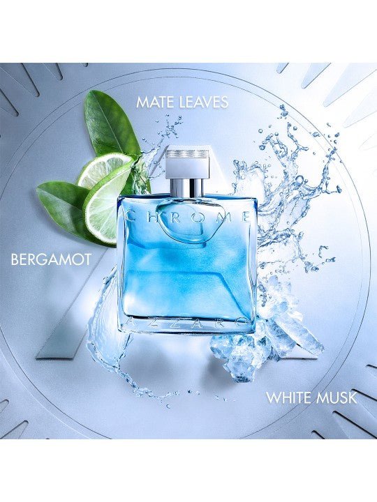 Azzaro Chrome Eau De Toilette Spray 50ml - Fragrance London