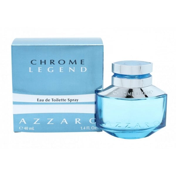 Azzaro Chrome Legend Eau De Toilette Spray 40ml - Fragrance London