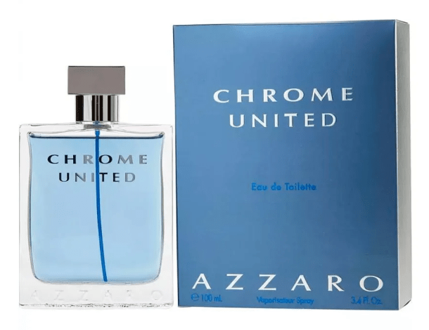 Azzaro Chrome United Eau De Toilette Spray 100ml - Fragrance London