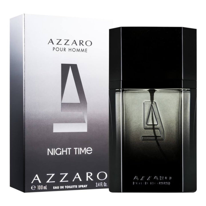 Azzaro Night Time Eau De Toilette Spray 100ml - Fragrance London
