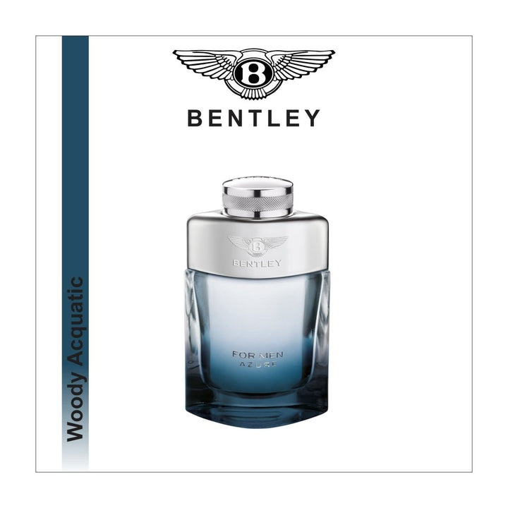 Bentley For Men Azzure Eau de Toilette Spray 100ml - Fragrance London