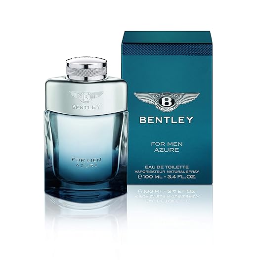 Bentley For Men Azzure Eau de Toilette Spray 100ml - Fragrance London