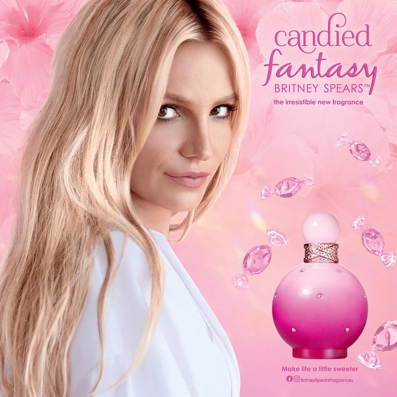 Britney Spears Candied Fantasy Eau De Toilette Spray 30ml - Fragrance London