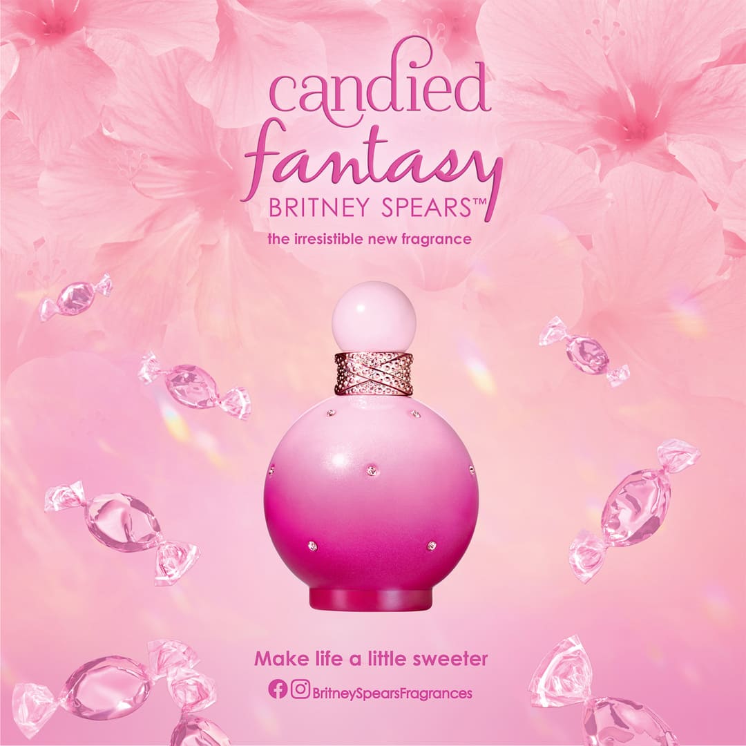 Britney Spears Candied Fantasy Eau De Toilette Spray 30ml - Fragrance London