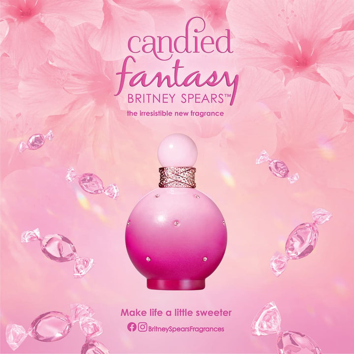 Britney Spears Candied Fantasy Eau De Toilette Spray 30ml - Fragrance London