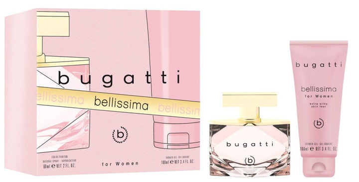 Bugatti Bellissima For Women Gift Set (Eau De Parfum Spray 60ml + Shower Gel 100ml) (New) - Fragrance London