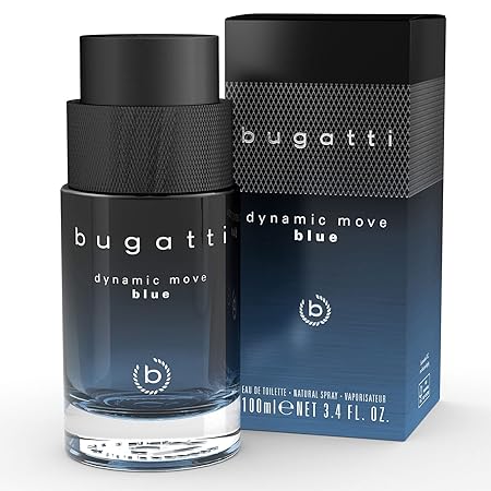 Bugatti Dynamic Move Blue Eau de Toilette Spray 100ml - Fragrance London
