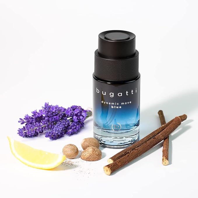 Bugatti Dynamic Move Blue Eau de Toilette Spray 100ml - Fragrance London