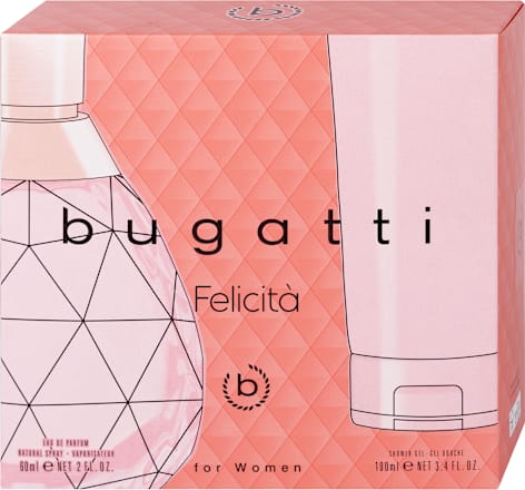 Bugatti Felicita For Women Gift Set (Eau De Parfum Spray 60ml + Shower Gel 100ml) - Fragrance London