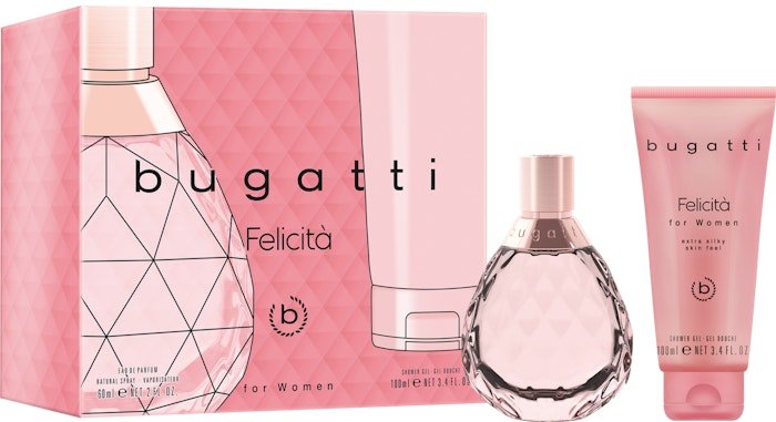 Bugatti Felicita For Women Gift Set (Eau De Parfum Spray 60ml + Shower Gel 100ml) - Fragrance London