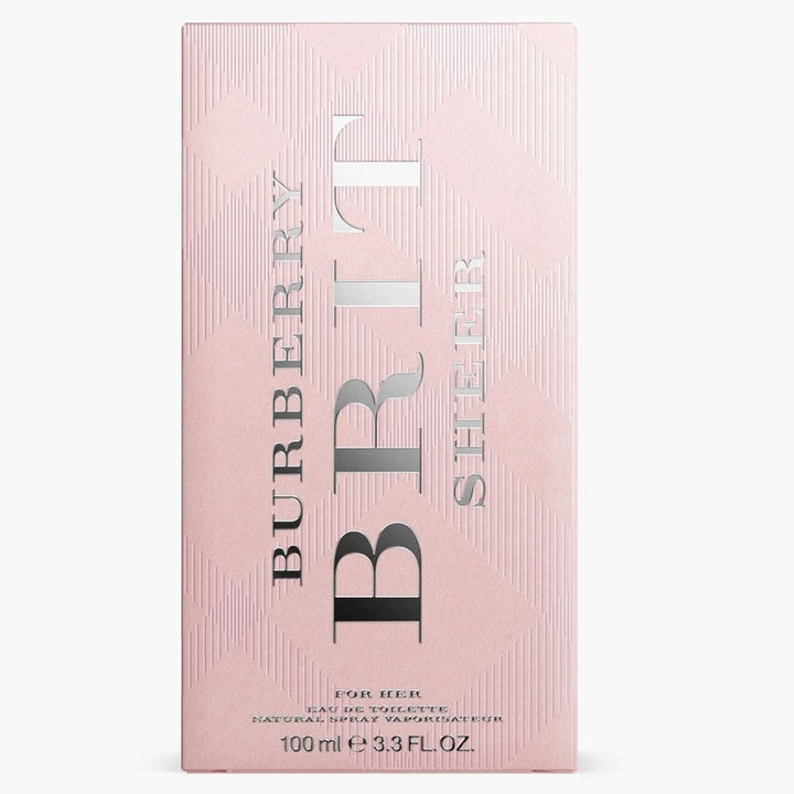 Burberry Brit Sheer Eau De Toilette Spray 100ml - Fragrance London