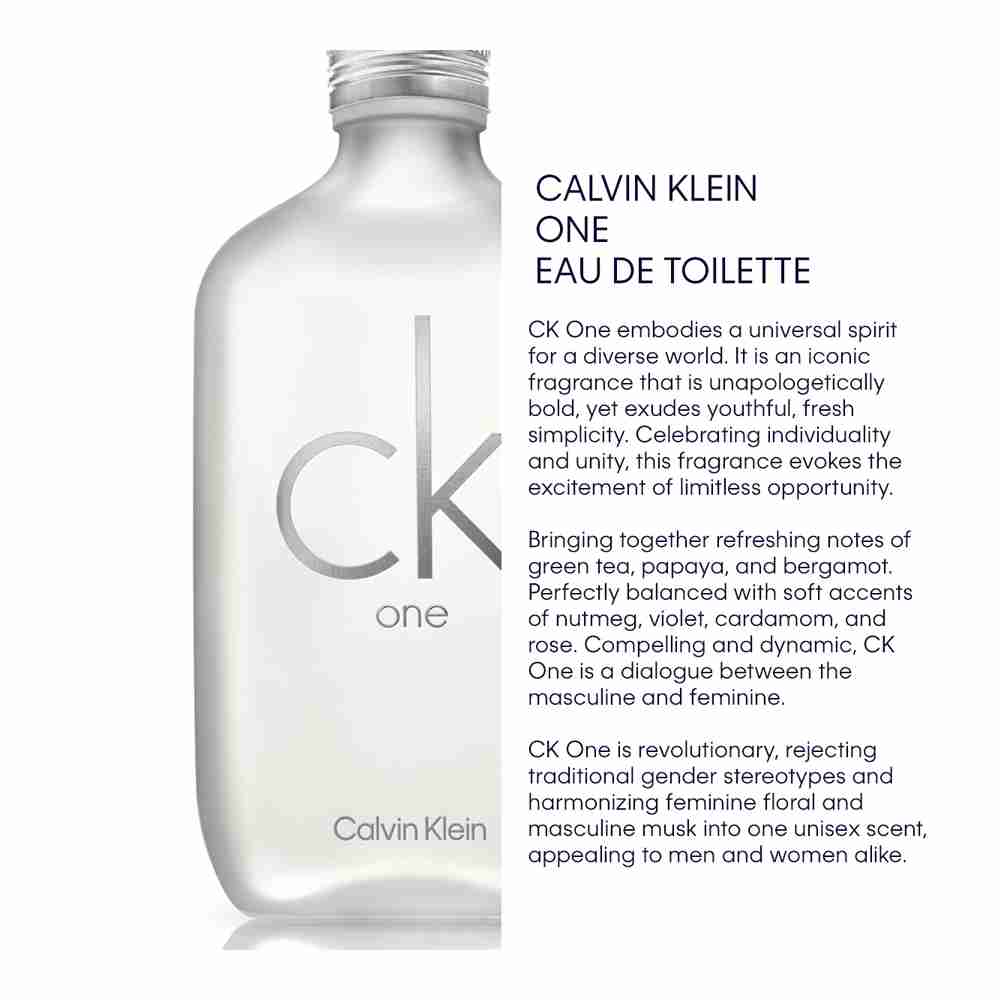 Calvin Klein CK One Eau De Toilette Spray 50ml - Fragrance London