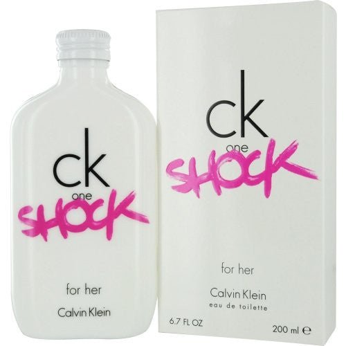 Calvin Klein CK One Shock for Her Eau De Toilette Spray 200ml - Fragrance London