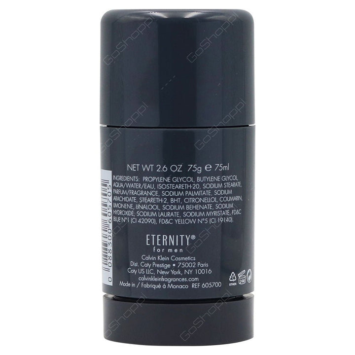 Calvin Klein Eternity For Men Deodorant Stick 75g - Fragrance London