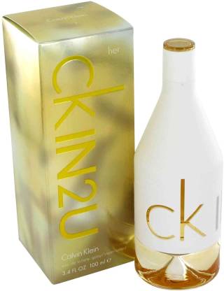 Calvin Klein IN2U Her Eau De Toilette Spray 100ml - Fragrance London