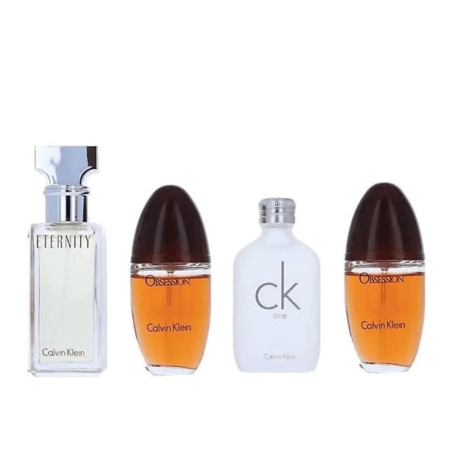 Calvin Klein Ladies Mini Gift Set (4 x 15ml) - Fragrance London
