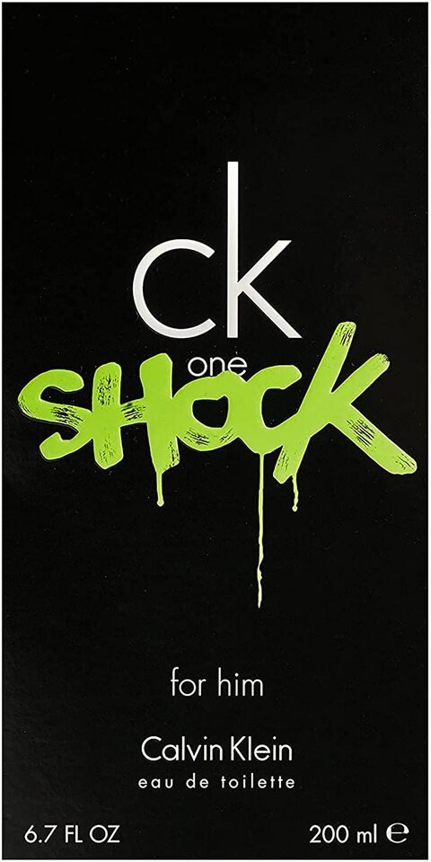 Calvin Klein One Shock For Him Eau De Toilette Spray 200ml - Fragrance London