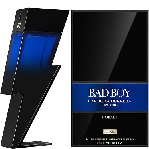 Carolina Herrera Bad Boy Cobalt Elixir Eau de Toilette Spray 100ml - Fragrance London