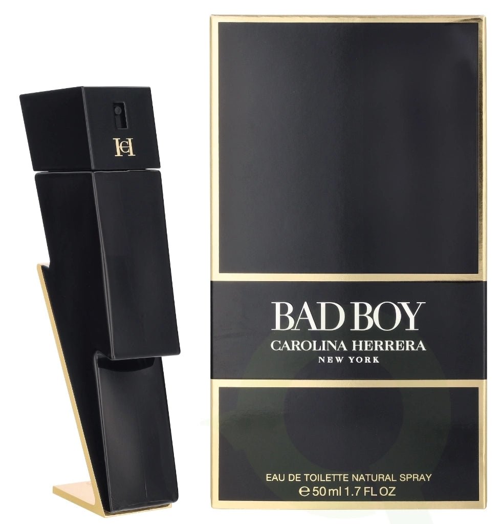 Carolina Herrera Bad Boy Eau De Toilette Spray 50ml - Fragrance London