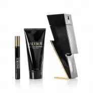 Carolina Herrera Bad Boy Gift Set (Eau De Toilette Spray 100ml + Shower Gel 100ml + Eau De Toilette Spray 10ml) - Fragrance London
