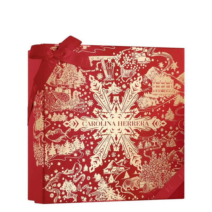 Carolina Herrera Bad Boy Gift Set (Eau De Toilette Spray 100ml + Shower Gel 100ml + Eau De Toilette Spray 10ml) - Fragrance London