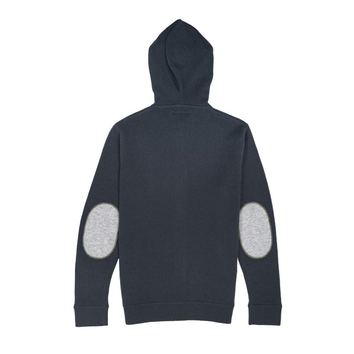 Cashmere Polo Club Logan Men’s Inner Contrast Hooded Full Zip Cardigan - 100% Cashmere - Fragrance London